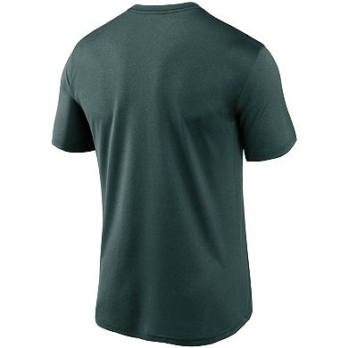 Men's Nike Green Oakland Athletics Wordmark Legend Performance T-Shirt