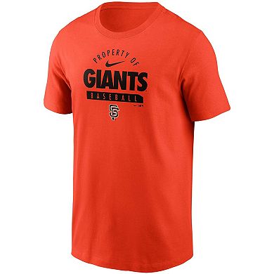 Men's Nike Orange San Francisco Giants Primetime Property Of Practice T-Shirt