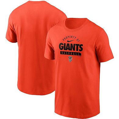 Men's Nike Orange San Francisco Giants Primetime Property Of Practice T-Shirt