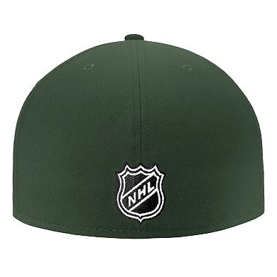 Men's Fanatics Branded Green Minnesota Wild Core Primary Logo Fitted Hat