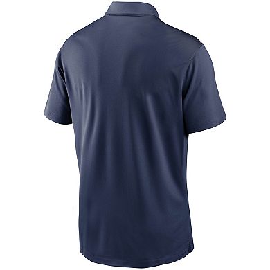 Men's Nike Navy Atlanta Braves Team Logo Franchise Performance Polo