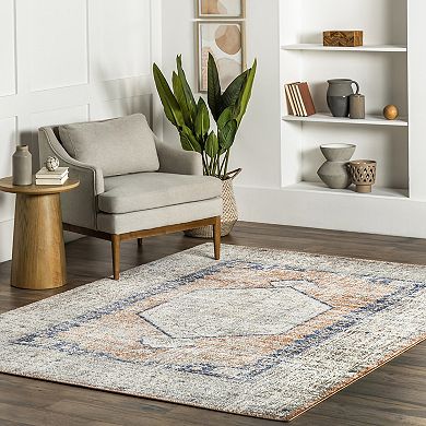 nuLOOM Vintage Jacquie Floral Rug