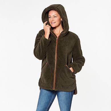 Women's Koolaburra by UGG Hood Faux-Fur Jacket