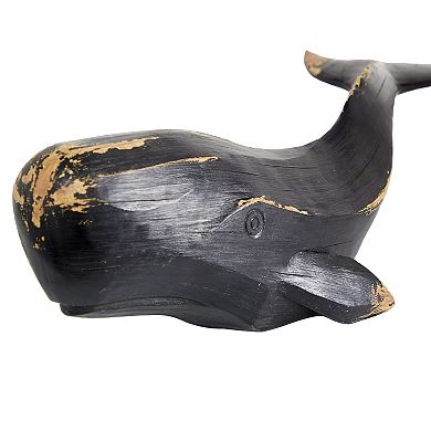 Stella & Eve Polyresin Coastal Whale Sculpture