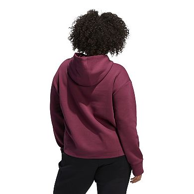 Plus Size adidas Graphic Fleece Hoodie