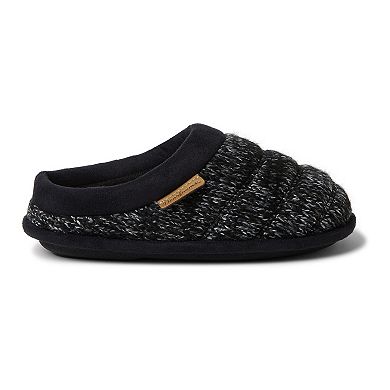 Dearfoams London Kids' Knit Clog Slippers