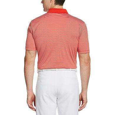 Men's Grand Slam Off Course Championship Striped Golf Polo