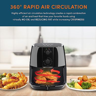 Elite Gourmet 4-qt. Air Fryer