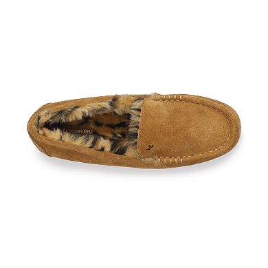 Koolaburra by UGG Lezly Cheetah Women's Suede Moccasin Slippers