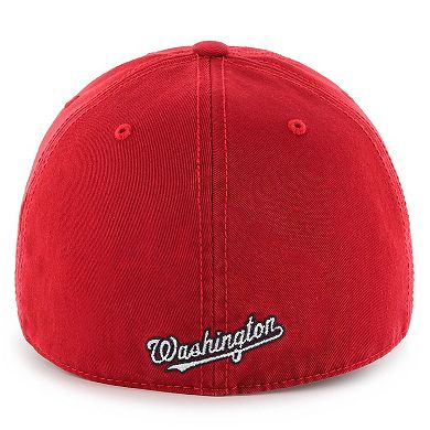 Men's '47 Red Washington Nationals Team Franchise Fitted Hat