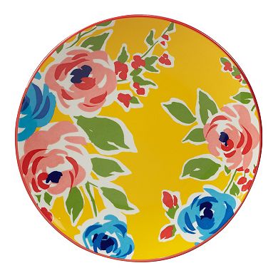 Certified International Damask Floral 6-pc. Salad Plate Set