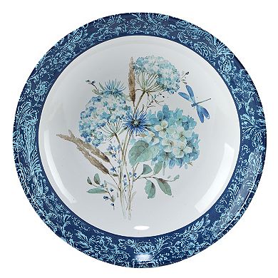 Certified International Bohemian Blue Serving Bowl