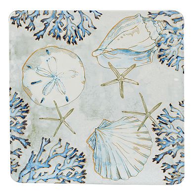 Certified International Playa Shells Square Platter