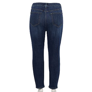 Plus Size Sonoma Goods For Life® Premium High-Waisted Skinny Jeans