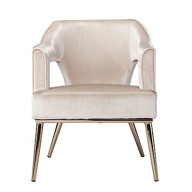 Southern Enterprises Elouise Upholstered Accent Chair