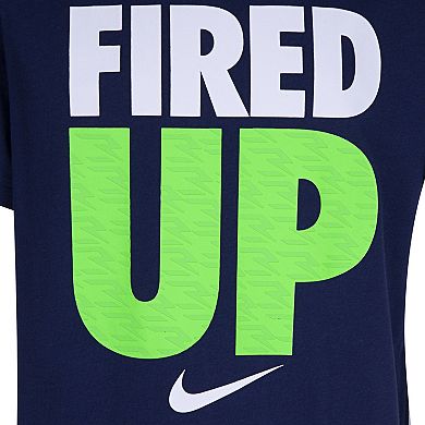 Kids 7-20 Nike 3BRAND Dri-FIT "Fired Up" Graphic Tee by Russell Wilson