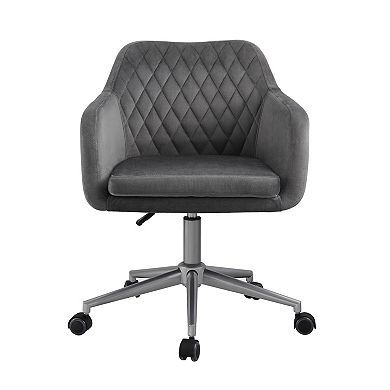 Linon Imogen Quilted Office Chair