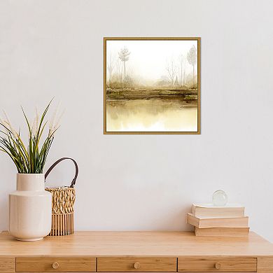 Amanti Art Golden Season Forest II Framed Canvas Wall Art