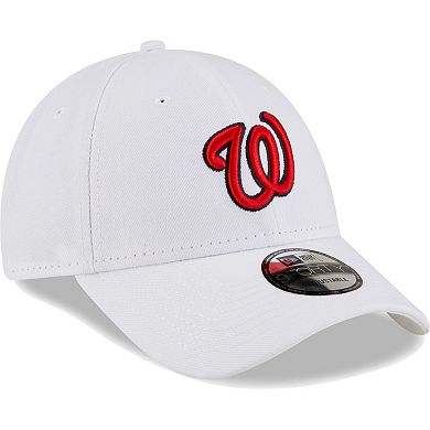 Men's New Era White Washington Nationals League II 9FORTY Adjustable Hat