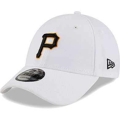 Men's New Era White Pittsburgh Pirates League II 9FORTY Adjustable Hat