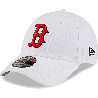 Men's New Era White Boston Red Sox League II 9FORTY Adjustable Hat