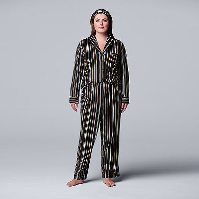 Vera wang discount pajamas plus size