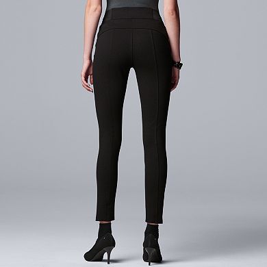 Simply Vera Vera Wang Black Leggings Size 1X (Plus) - 50% off