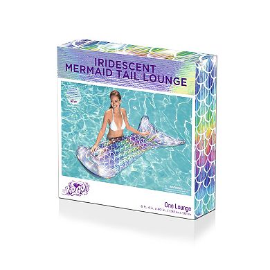 Bestway H2OGO! Iridescent Mermaid Tail Lounge Pool Float