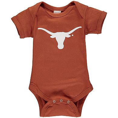 Infant Orange Texas Longhorns Big Logo Bodysuit