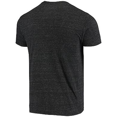 Men's Original Retro Brand Heathered Black Minnesota United FC Area Code Tri-Blend T-Shirt