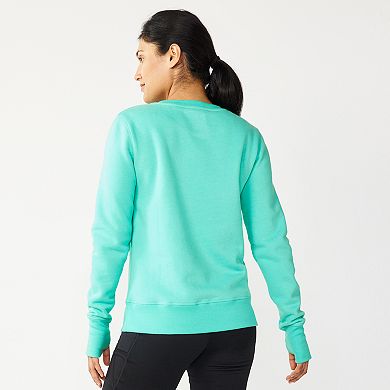 Plus Size Tek Gear® Ultrasoft Fleece Crewneck Sweatshirt