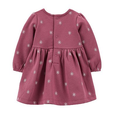 Baby Girl Carter's Cozy Viscose Dress