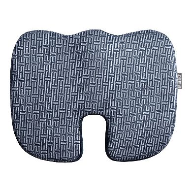 HoMedics Contoured Supportive Seat Cushion with Soothing Heat