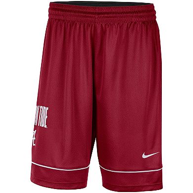 Men's Nike Crimson Alabama Crimson Tide Fast Break Performance Shorts