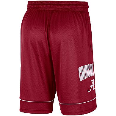 Men's Nike Crimson Alabama Crimson Tide Fast Break Performance Shorts