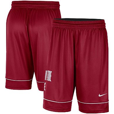 Men's Nike Crimson Alabama Crimson Tide Fast Break Performance Shorts