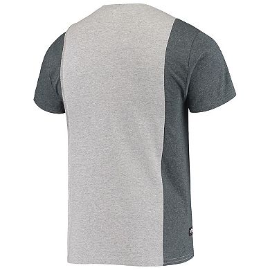 Men's Refried Apparel Heathered Gray Buffalo Bills Split T-Shirt