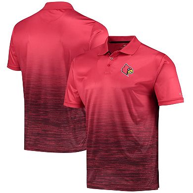Men's Colosseum Red Louisville Cardinals Marshall Polo