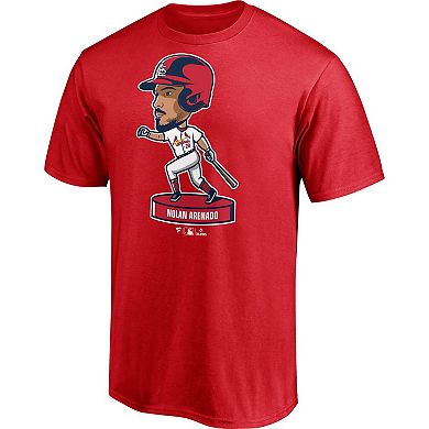 Men's Fanatics Branded Nolan Arenado Red St. Louis Cardinals Player T-Shirt