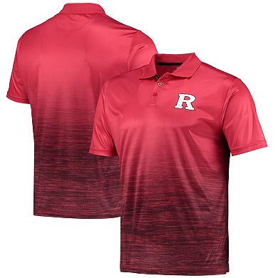Men's Colosseum Scarlet Rutgers Scarlet Knights Marshall Polo