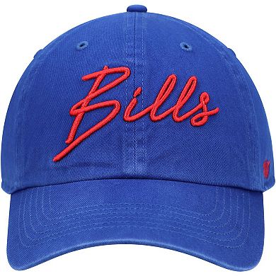 Women's '47 Royal Buffalo Bills Vocal Clean Up Adjustable Hat