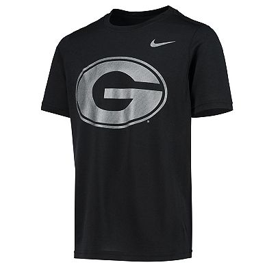 Youth Nike Georgia Bulldogs Blackout Legend Performance T-Shirt