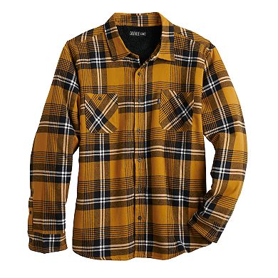 Men's Caliville Sherpa-Lined Flannel Shirt