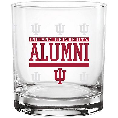 Indiana Hoosiers 14oz. Repeat Alumni Rocks Glass