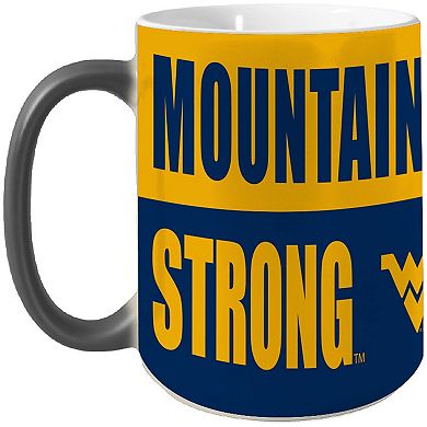 West Virginia Mountaineers 15oz. Reveal Mug