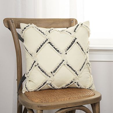Rizzy Home Diva Throw Pillow