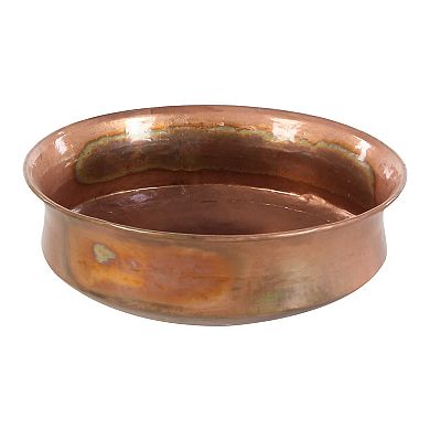 Stella & Eve Copper Finish Rustic Planter Table Decor 4-piece Set