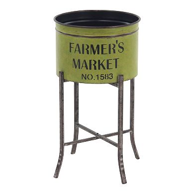 Stella & Eve Farmer's Market Planter Floor Decor 3-piece Set