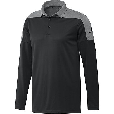 Big & Tall adidas climalite Regular-Fit Colorblock Performance Golf Polo