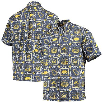 Men's Reyn Spooner Navy Cal Bears Classic Button-Down Shirt
